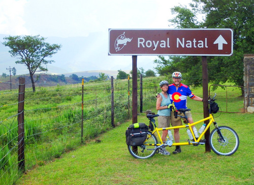 Our Final Tandem Bicycle Destination Picture.